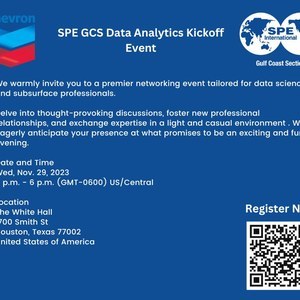 SPE GCS Data Analytics Kickoff Event