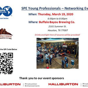 CANCELLED - SPE GCS YP March Happy Hour