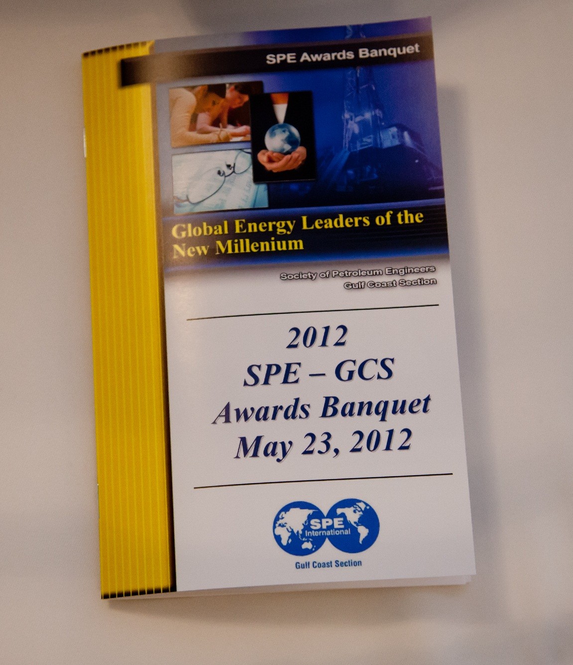 SPEGCS 2012 Awards Banquet Program